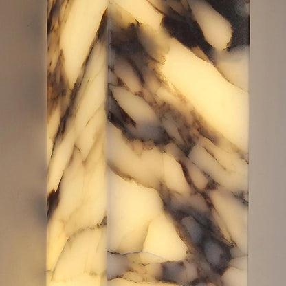 Arli Marble Long Cuboid Wall Light | Celestre