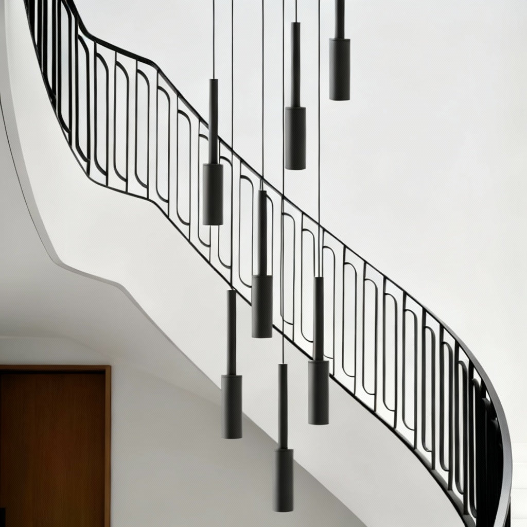 Jiza Cylindrical Spotlight Chandelier | Celestre