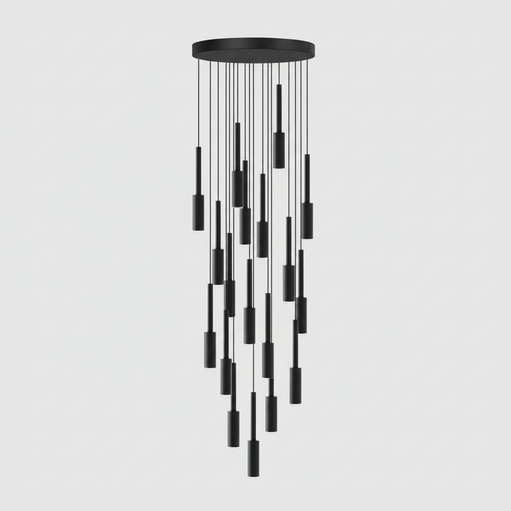 Jiza Cylindrical Spotlight Chandelier | Celestre