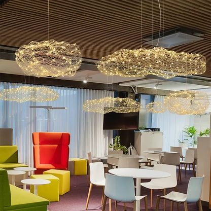 Avro Mesh Cloud Pendant Light | Celestre
