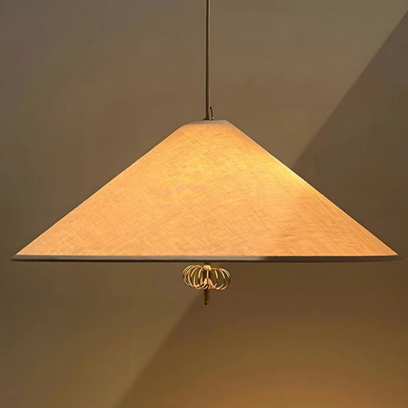 Tina Conical Fabric Pendant Light D 45 cm | Celestre