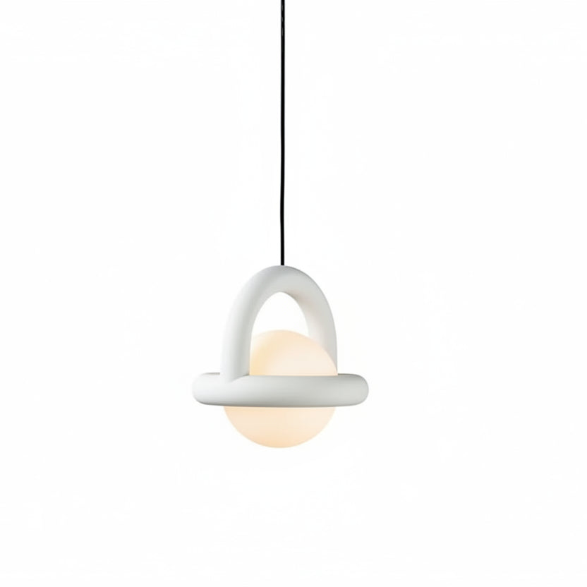Cefe Interlocking Arch Pendant Light White | Celestre