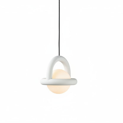 Cefe Interlocking Arch Pendant Light White | Celestre