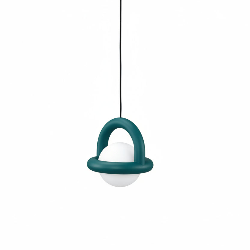 Cefe Interlocking Arch Pendant Light Green | Celestre