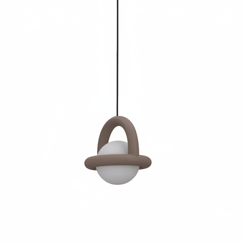 Cefe Interlocking Arch Pendant Light Coffee | Celestre