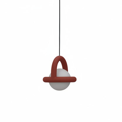 Cefe Interlocking Arch Pendant Light Red | Celestre