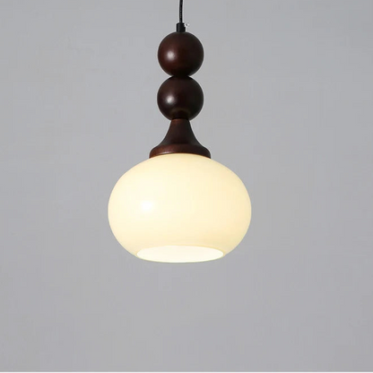Ezer Beaded Globe Pendant Light Milk White | Celestre