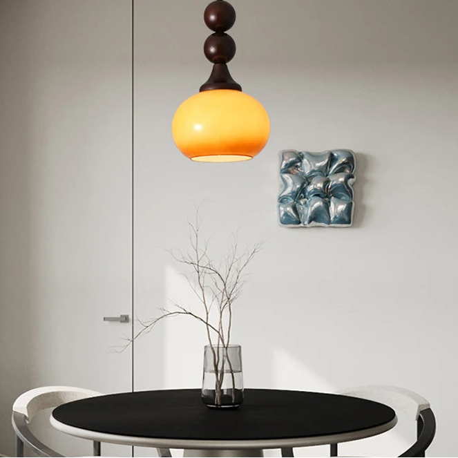 Ezer Beaded Globe Pendant Light | Celestre
