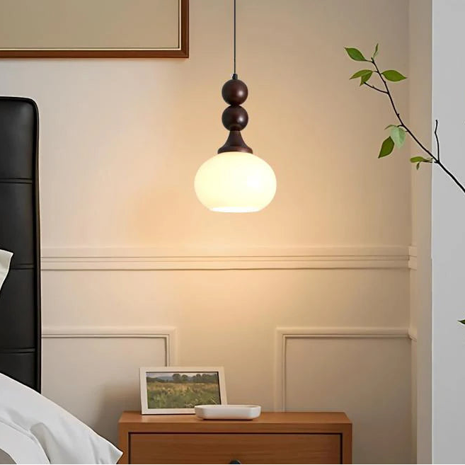 Ezer Beaded Globe Pendant Light | Celestre