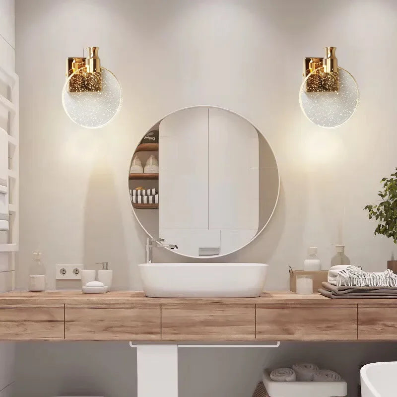 Vexi Crystal Lens Wall Light | Celestre