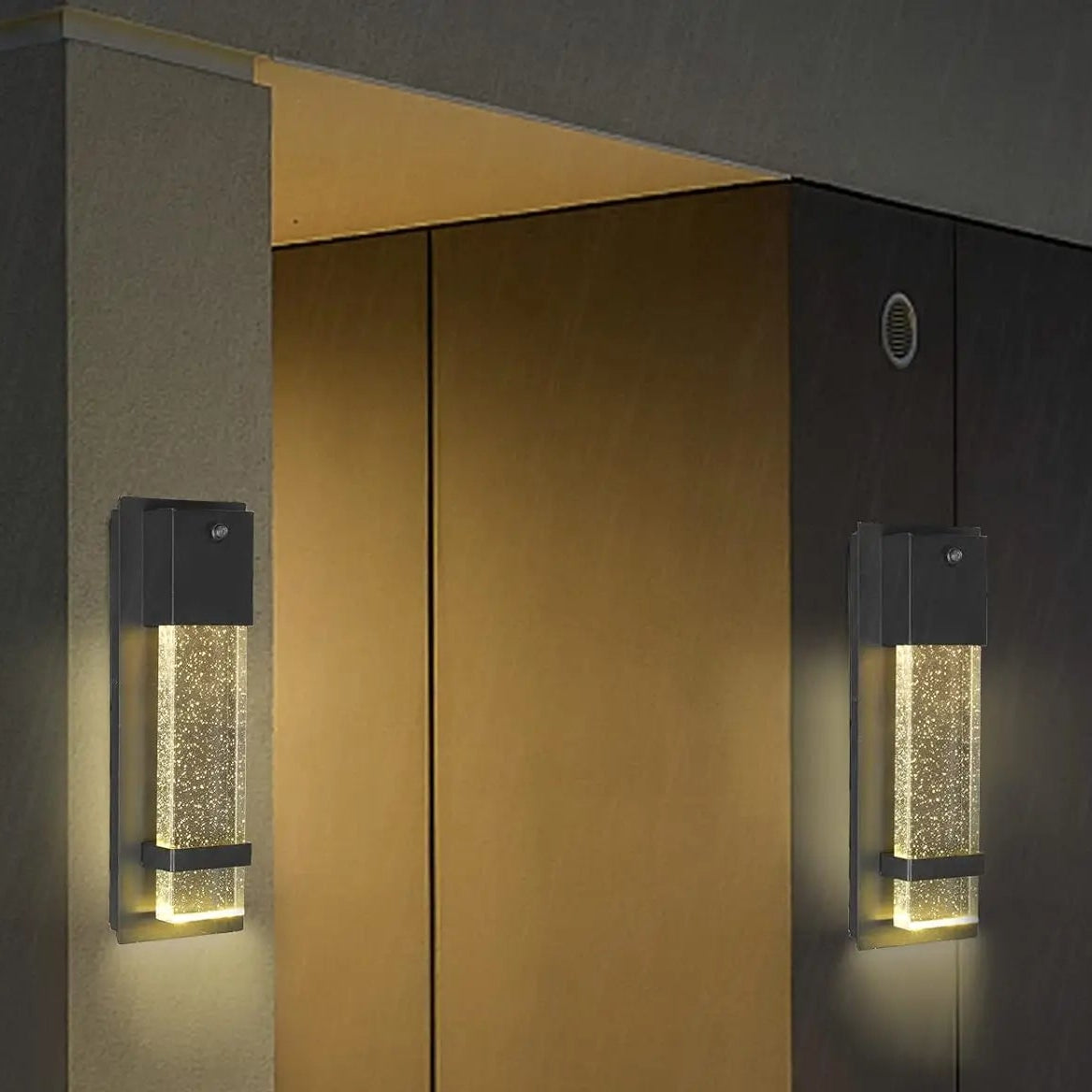 Duse Outdoor Rectangular Wall Light | Celestre