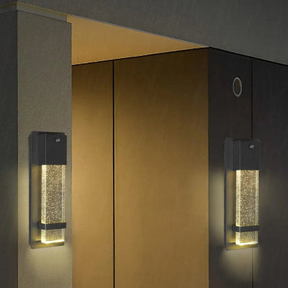 Duse Outdoor Rectangular Wall Light | Celestre