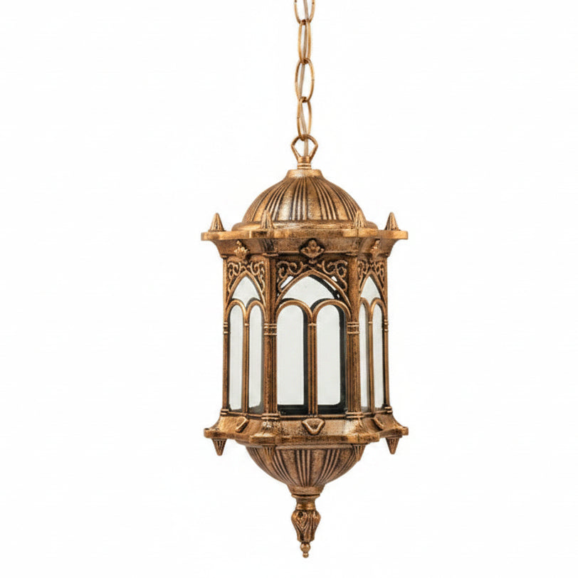 Erya Octagonal Lantern Outdoor Pendant Light | Celestre