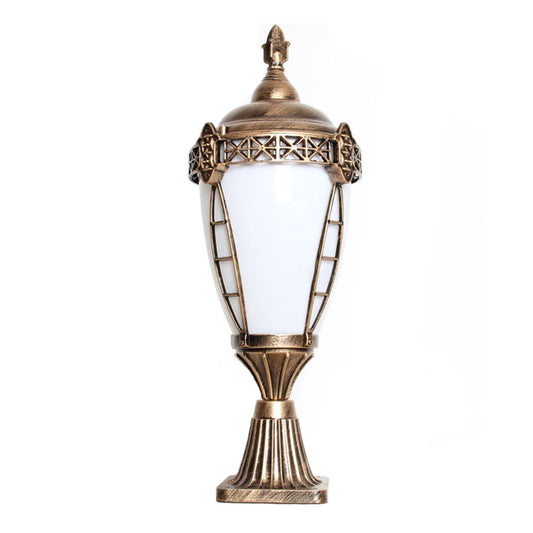 Oiro Lantern Acorn Pillar Light | Celestre