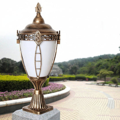 Oiro Lantern Acorn Pillar Light | Celestre