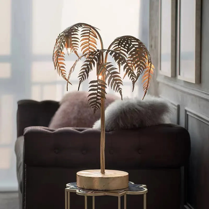 Delo Retro Palm Leaf Lamp | Celestre