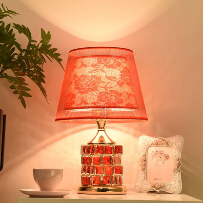 Dune Rubik's Cube Table Lamp Red | Celestre