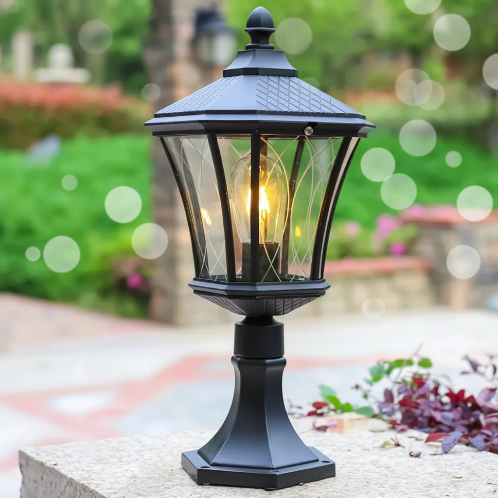 Dera Victorian Pedestal Pillar Lantern | Celestre