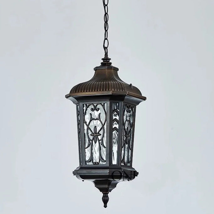 Nuno Hexagonal Lantern Outdoor Pendant Light | Celestre