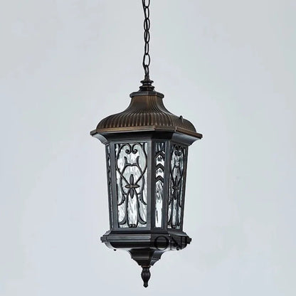 Nuno Hexagonal Lantern Outdoor Pendant Light | Celestre