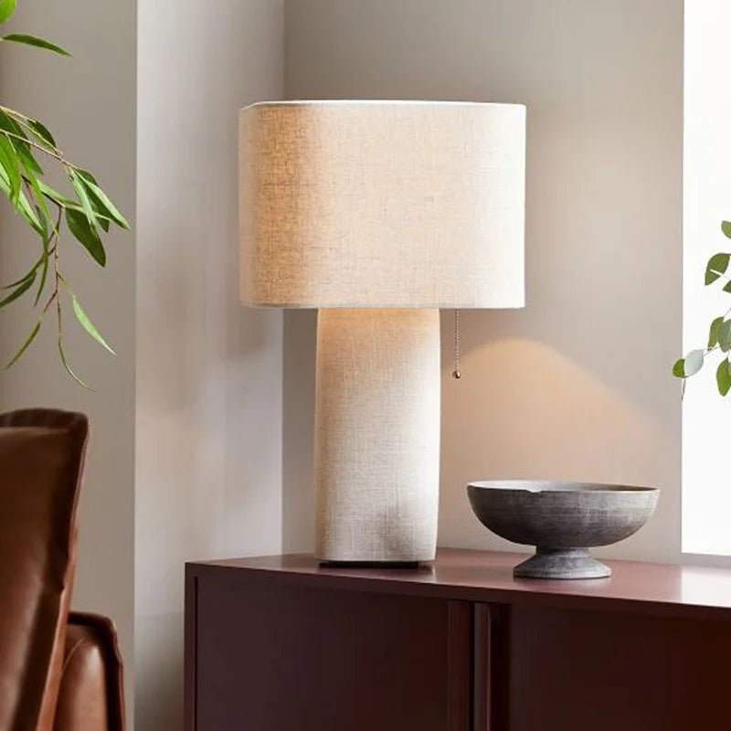 Denar Wabi Sabi Fabric Lamp 60 cm | Celestre