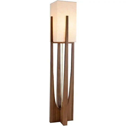 Novra Nordic Solid Wood Floor Lamp | Celestre