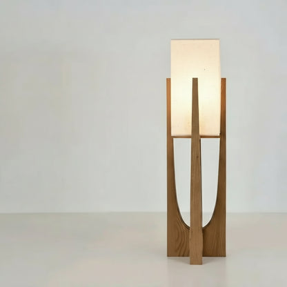 Novra Nordic Solid Wood Floor Lamp Wood 82 cm | Celestre