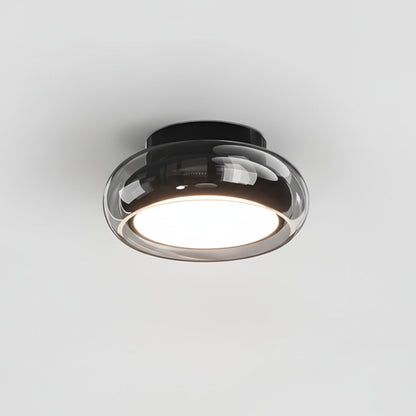 Zeva Dome Ceiling Light Smoke Gray | Celestre