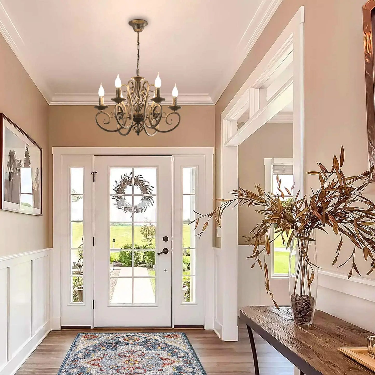 Nizu French Candelabra Chandelier | Celestre