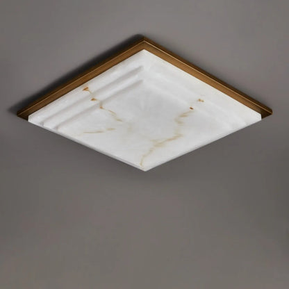 Basa Marable Layered Ceiling Light Square D 45 cm | Celestre