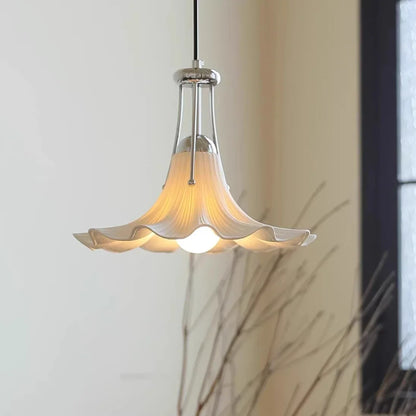 Tova Ceramic Flower Pendant Light D 30 cm | Celestre