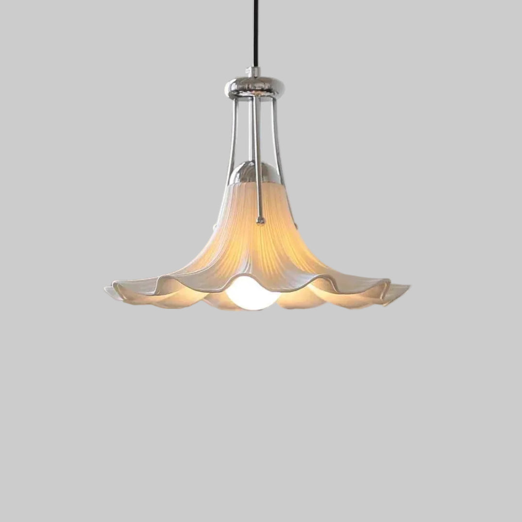 Tova Ceramic Flower Pendant Light D 24 cm | Celestre