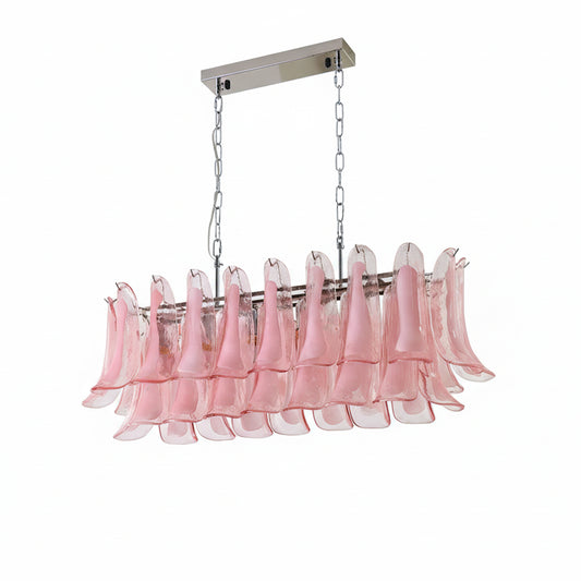 Hena Leaf Long Chandelier | Celestre