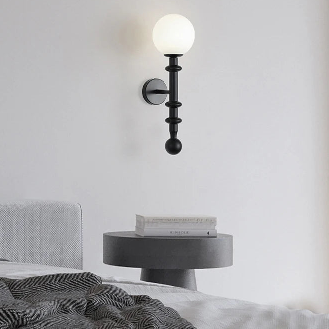 Keno Orb Linear Wall Light | Celestre