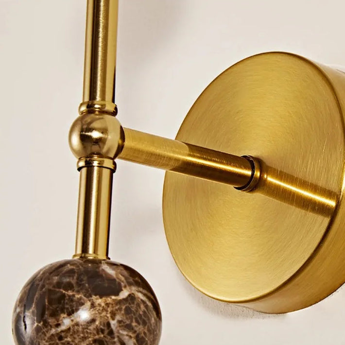 Cyro Stacked Arm Dome Wall Light | Celestre