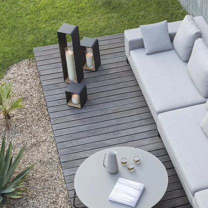 Tezri Rectangular Tube Outdoor Floor Lamp | Celestre