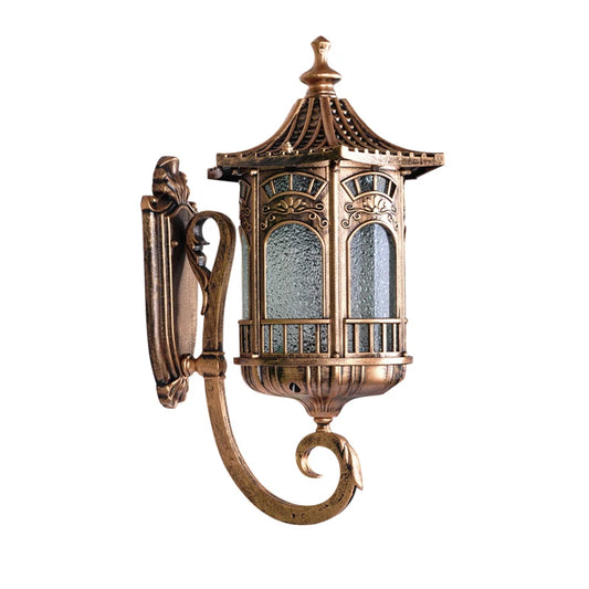 Waro Pagoda Style Outdoor Wall Light | Celestre