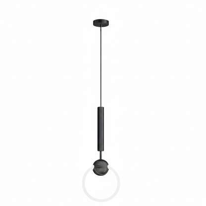 Faura Ring LED Pendant Light Black | Celestre