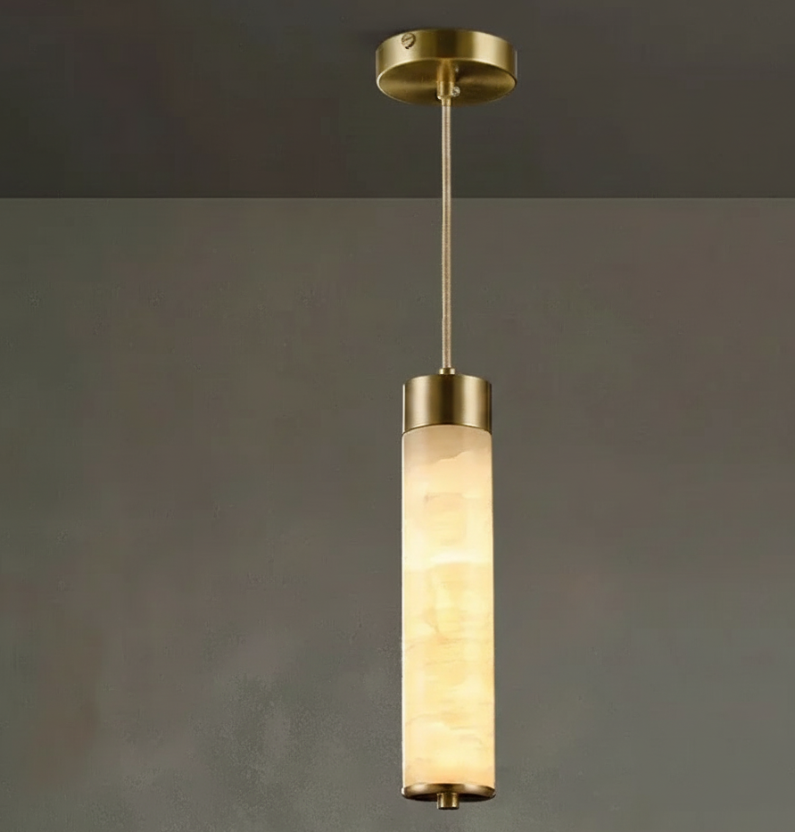 Elim Spanish Stone Pendant light 1 Head | Celestre