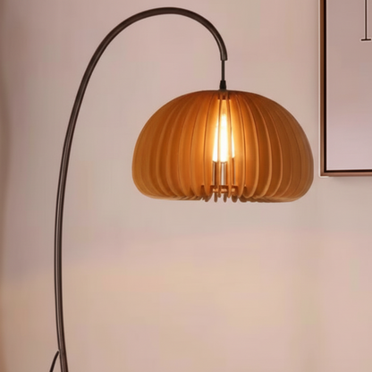 Curo Pumpkin Arc Floor Lamp | Celestre