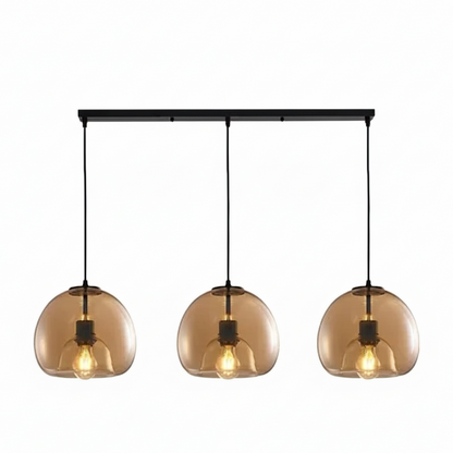Lurea Glass Dome Pendant Light | Celestre