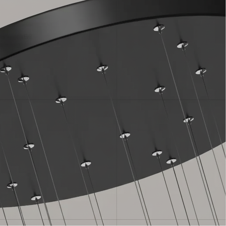 Jiza Cylindrical Spotlight Chandelier | Celestre