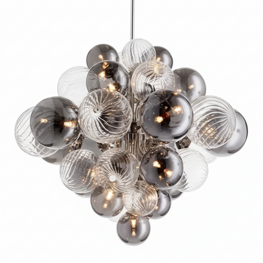 Evala Glass Bubble Chandelier | Celestre