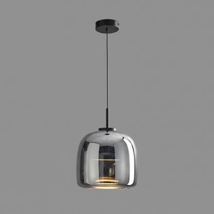 Auri Glass Pendant Light Smoky Grey | Celestre