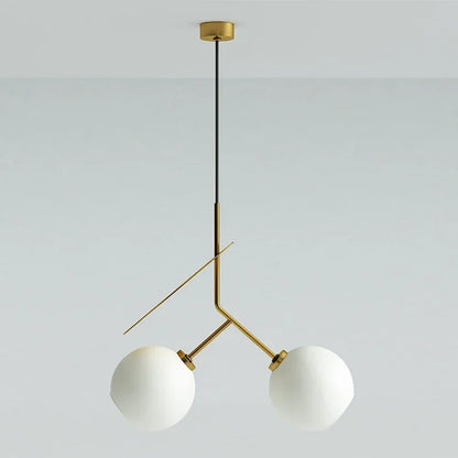 Fevi Cherry Branch Pendant Light Gold-White 2 Heads | Celestre