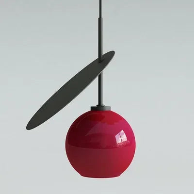 Fevi Cherry Branch Pendant Light Red-Black Single Head | Celestre