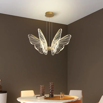 Uzen Butterfly Pendant Light 6 Heads | Celestre