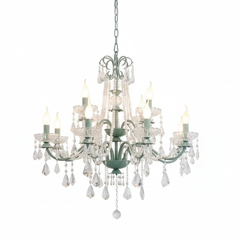 Uvia French Candelabra Crystal Chandelier | Celestre