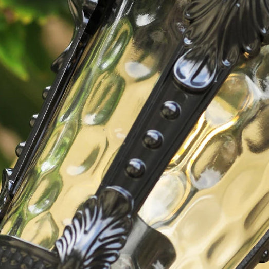 Jira Lantern Scrollwork Outdoor Wall Light | Celestre