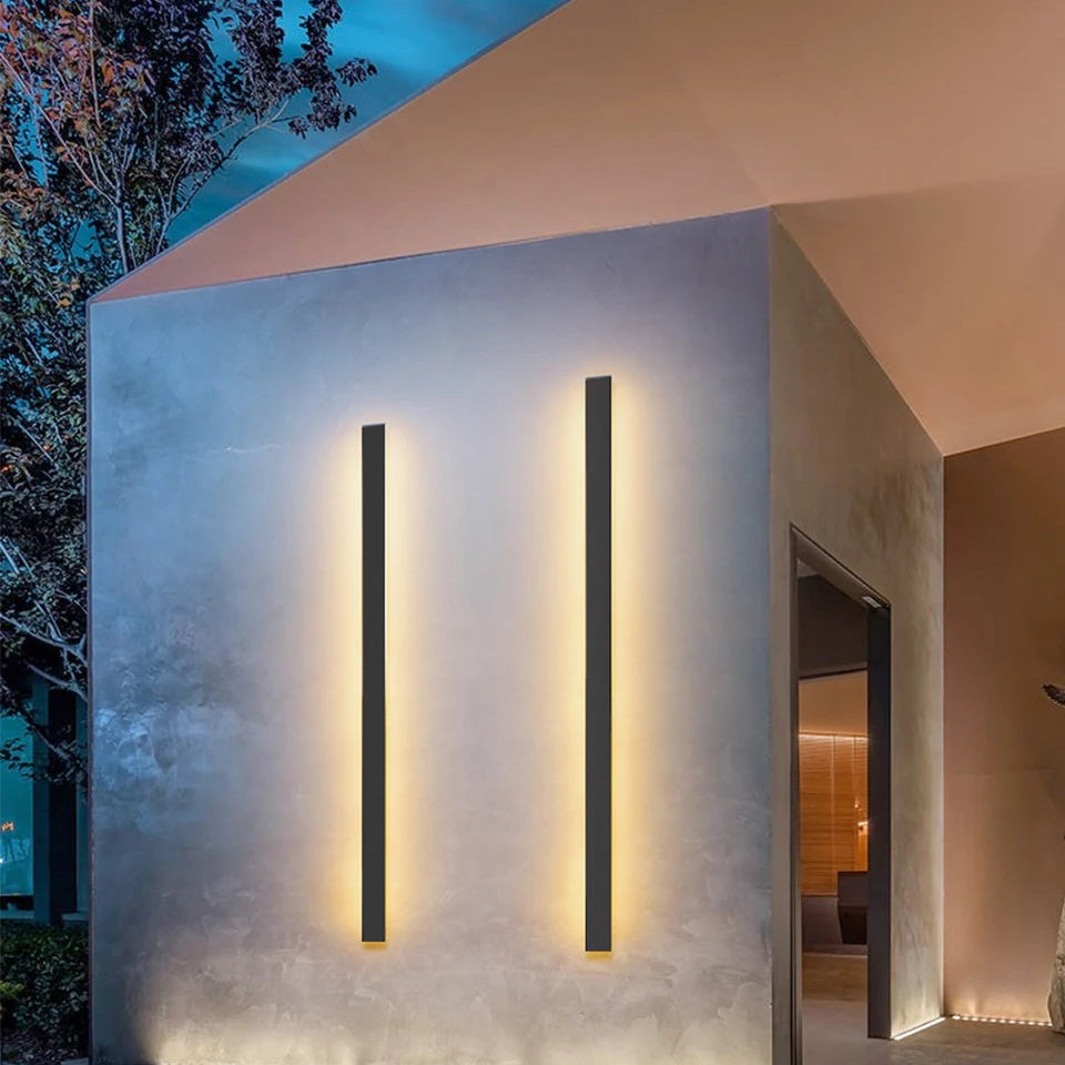 Fira Exterior LED Wall Light L 100x5cm | Celestre